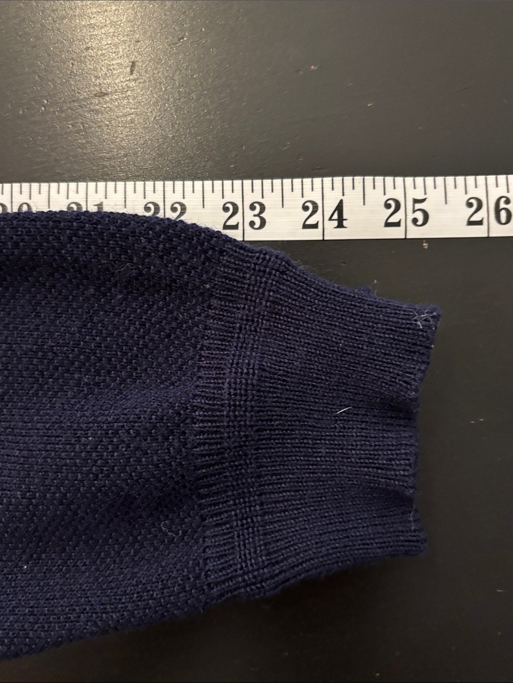 Vintage Lacoste Cardigan Men’s Size 6 (L-XL) Navy Wool Blend - Picture 11 of 11